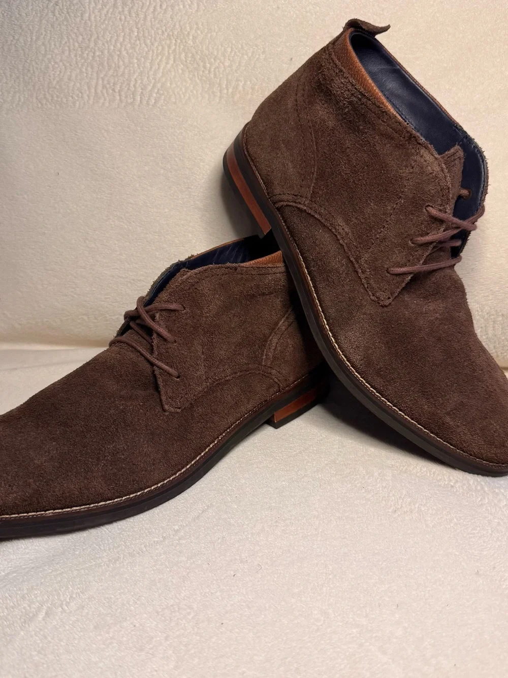 Cole Haan Men's Brown Suede Chukka Boots Size 11.5M (Style C26393)